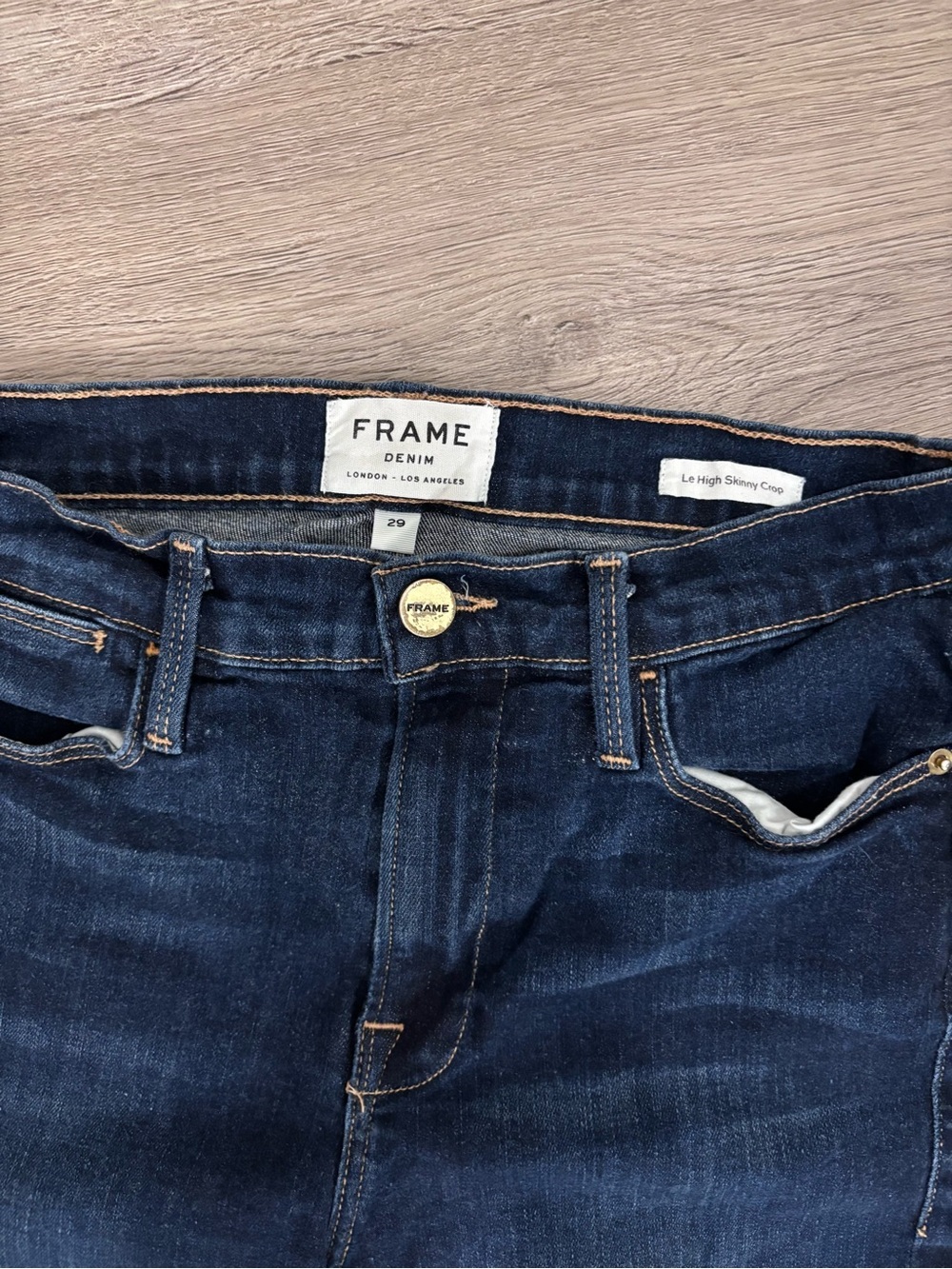 Frame Denim Women's Le High Skinny Crop